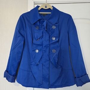 Elegant Blue Women's Jacket